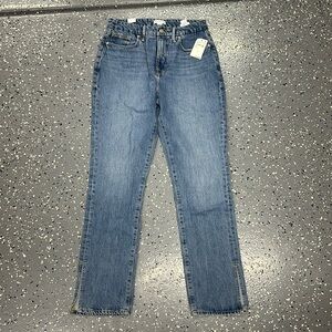 Good American Straight Leg “Good Boy” jeans